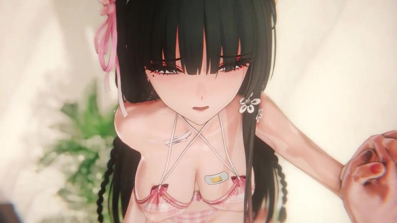 NSFWOtaku: Olas borrascas - chisa y lynae beach sexo - animaciones hentai en 3d