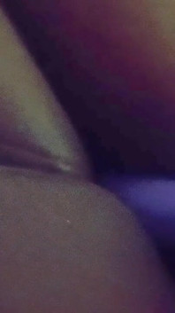 Big Ebony Ass & Toy!!