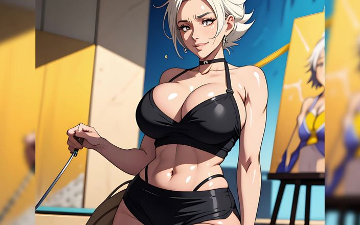 AI Porn: Eksklusif fanclub - cewek hentai hot dengan toket besar ai di...