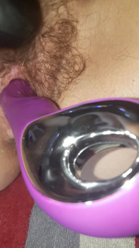 Hairy Pussy Close up Masturbation with Vibrator