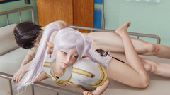 Frieren Yaoi - Femboy Frieren Fucked in a Hospital Bed thumbnail
