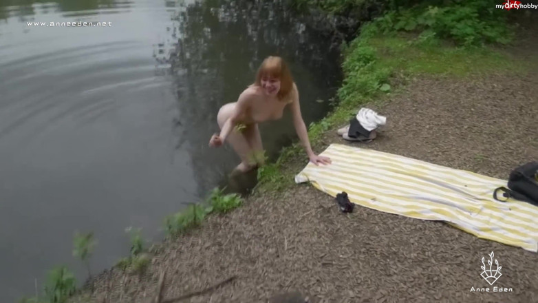 Anne Eden: Hot sex at the lake!