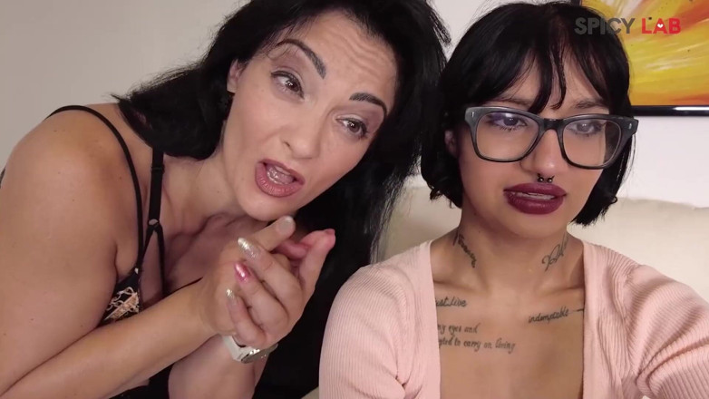 Spicy Lab Production: The First Anal with My Step Mum with Hot Candy...