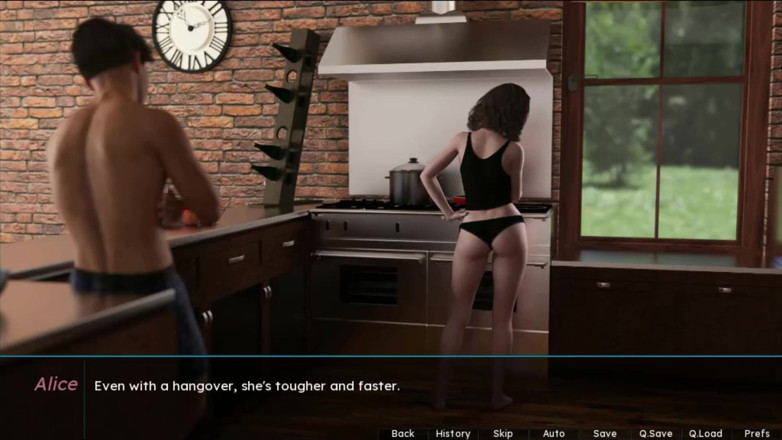 Visual Novels: Parfum de vară, partea 5 (ruta iubitei)
