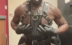 Extremely Stiff BBC Smoking Muscle Cum