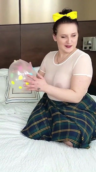 Pawg co'ed tự địt mình với sự tham gia của savannah maxxx