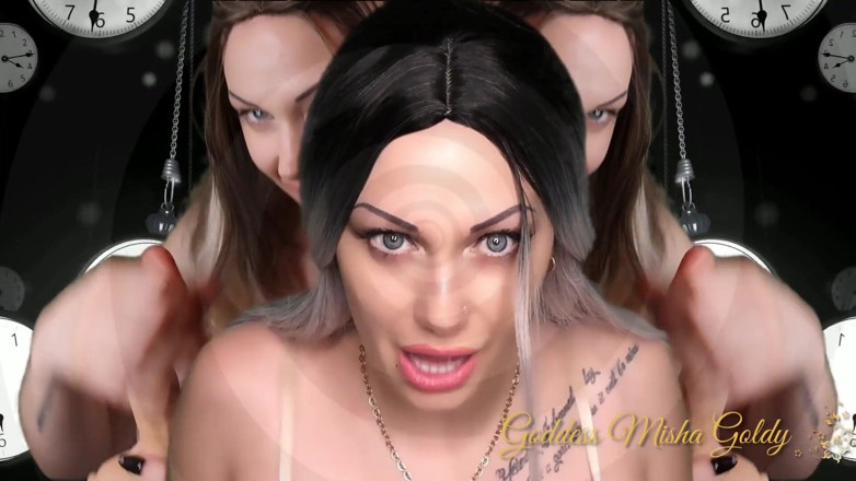 Goddess Misha Goldy: Hipnotizante lavagem mental e ASMR! Escravidão mental gentil e sedutora!...