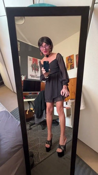 Sexy Walk in Front of the Mirror 01