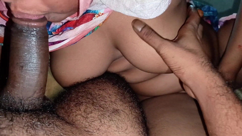 Indian69ExpressTM: Asian Indian Desi Girlfriend Having Blowjob Sexual Clear Audio with...