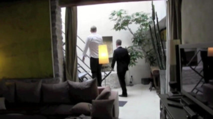 Straight fucking boy in uniform: Two trader fuckgin at work in suit and clazss