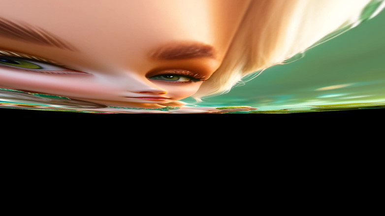 LustRender: Vollbusiges nacktes elfenmädchen mit custard-apfel