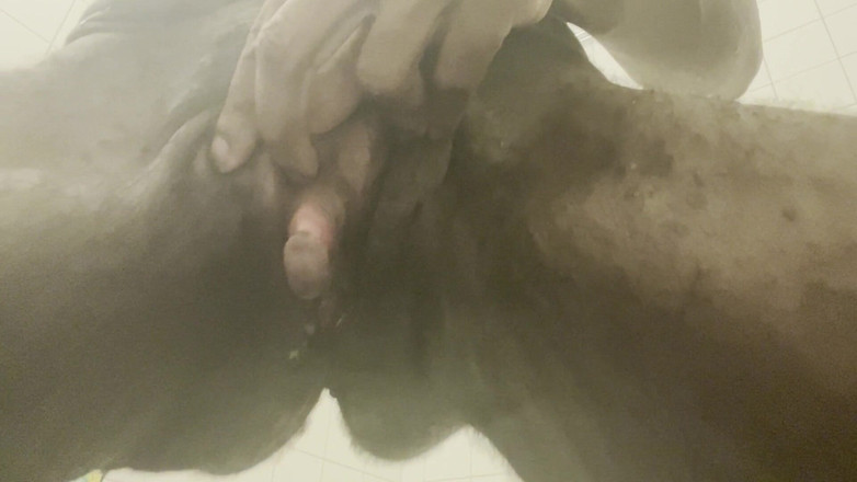 Ebony Amputee: Memek tembus pantanya menganga lebar