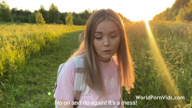 Selected worldwide porn: Молода розпусна дружина втратила чоловіка, але знайшла новий член у лісі