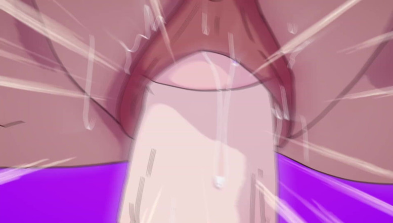 Violet rain: Big Ass Curves Meet Cartoon Cock Chaos