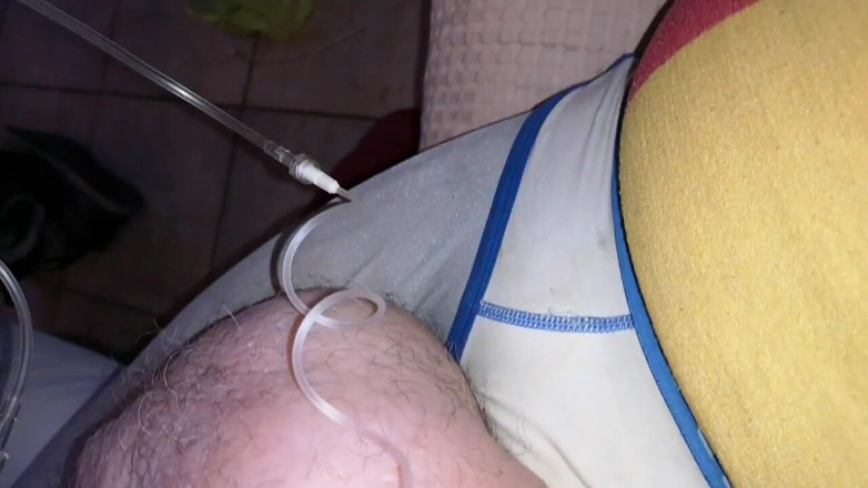 Monster_Meat_: 2liter glucose 'halfeway' of my double injection
