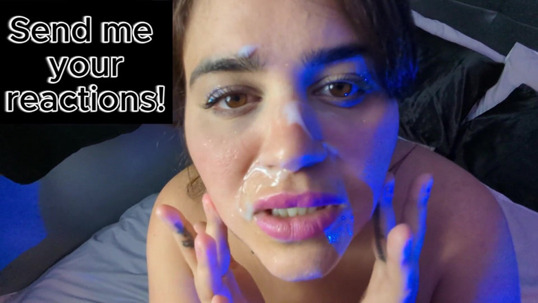 LuciaLatinaGomez: Begging for Your Cum All Over My Pretty Face