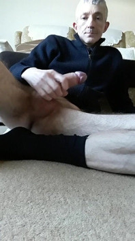 Masturbating in the Living Room