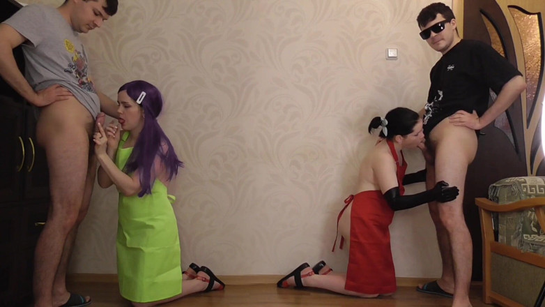 Anna Sky: Anna and her friend's total orgy