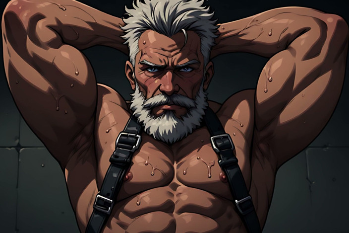 Erotic Man: Gritty Kinky Hunk Art