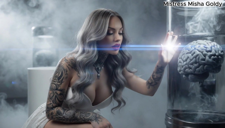 Goddess Misha Goldy: Meu cheiro te transforma na minha vadia fraca, propensa à autodestruição.