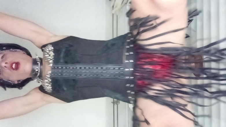 Penelopene27: Tây Ban Nha Crossdresser cưỡi vòi nước