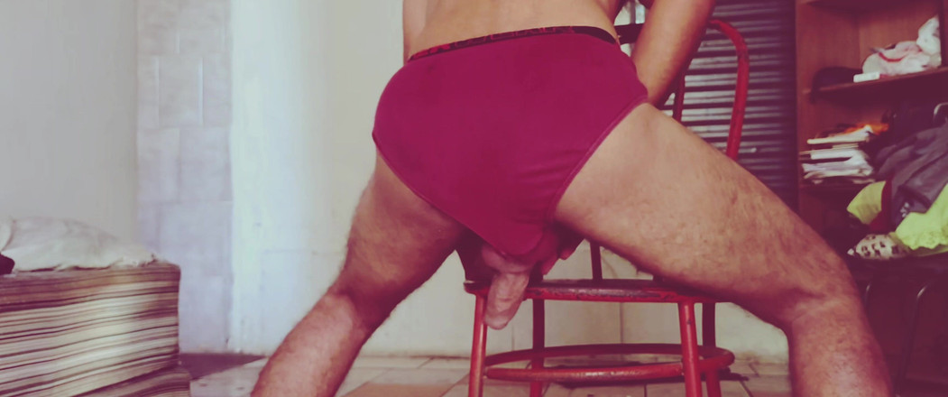 Stink HairyMale: Siting on a Chair