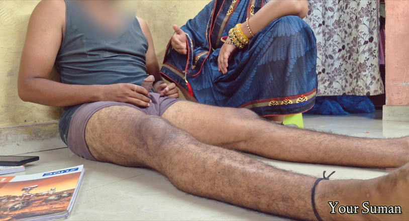 Your_Suman: Stepmom Caught Stepson While Studying and Watching Porn