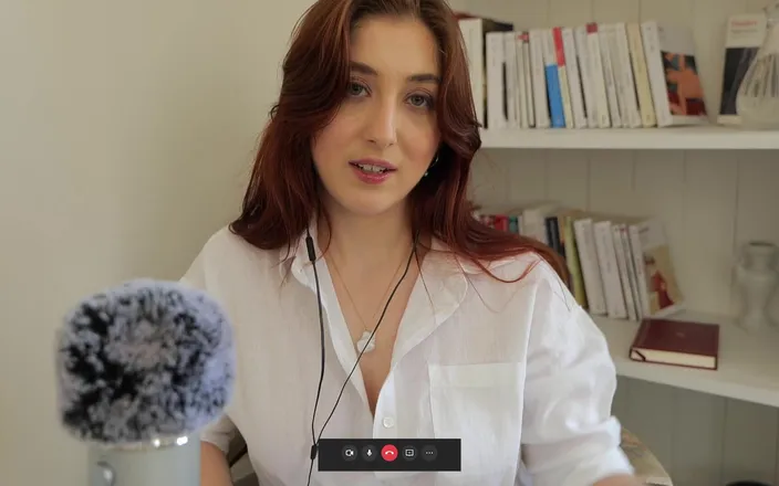 Madelaine_Rousset: Asmr Therapist JOI - Videocall Homewreck