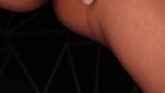 White Gloves Handjob with Oil Until You Cum on My Boobies POV