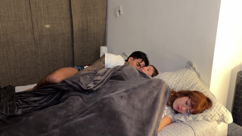 ChristianChauxx: My Stepsisters Burst Into My Room and I Fuck Them...