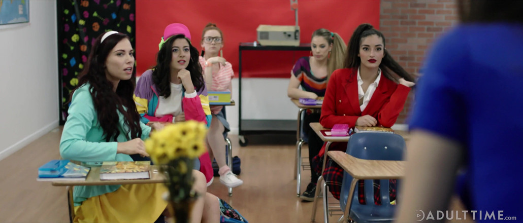 Adult Time: GIRLCORE - Private college- Lesbian orgy