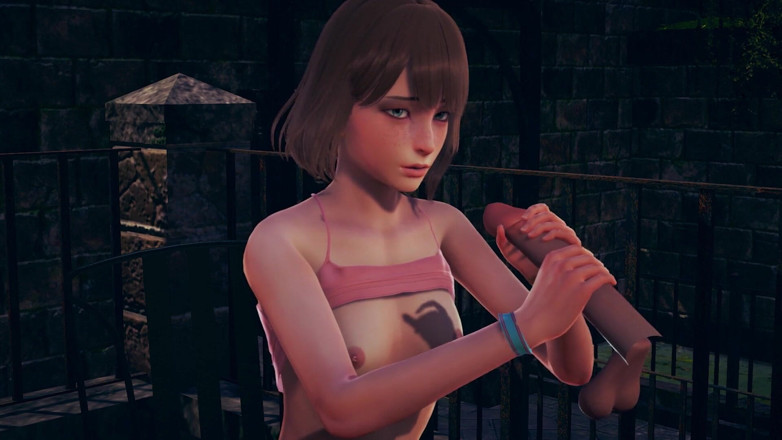 Waifu club 3D: Макс із задоволенням смикає твій член