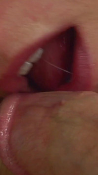 Horny blonde teen gets facial after good fucking