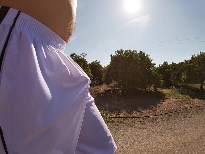 Cool Body: Mostrando meu tesão em shorts de basquete See Thru para...