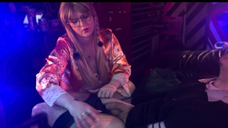 Shawna Panofka: Step Aunt Secretly Masturbates on Him Then Makes Him Cum...