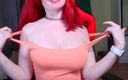 Veronika Vonk: बड़े स्तनों और लाल बालों वाली उत्तेजित हसीना बड़े काले डिल्डो और गांड चुदाई संकलन 1 veronikavonk
