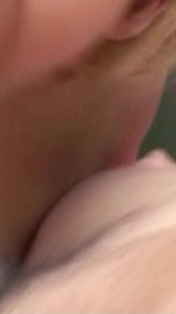 Blonde Sexy Teen Gwen with Hairy Pussy Fucked in the Kitchen