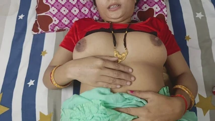 Pyaripooja22: Indian Hot Bhabhi Enjoying Very Romantic Fuck with Her Husband