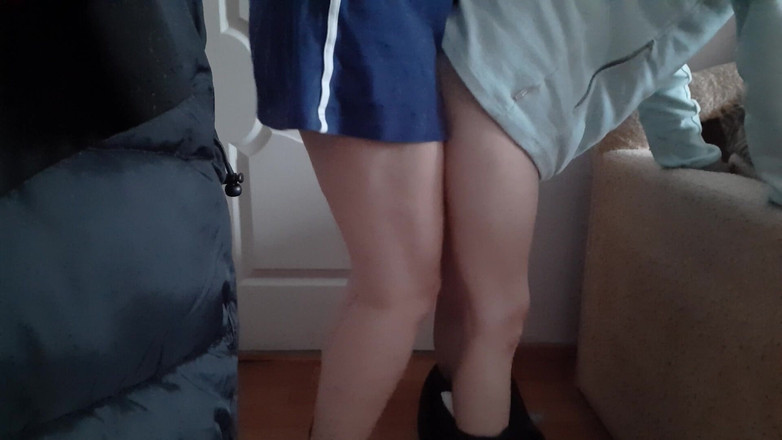 Lesbian-illusion: Tôi lắc và đụ vợ tôi kiểu chó với một cái...