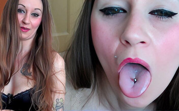 AmaPOV: Su garganta siente la quemadura después de que eyacula pesadamente...