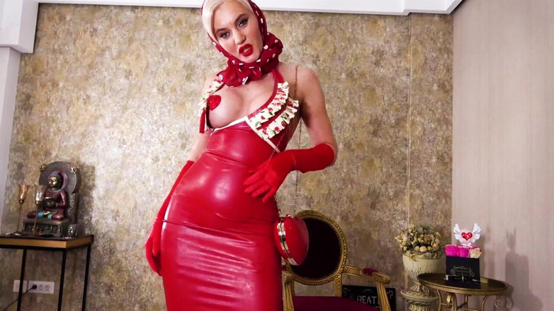 Goddess Celine: Latex-dominanz