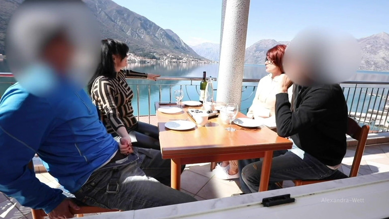 Alexandra Wett: Blown Out in the Middle of the Restaurant, Under the...