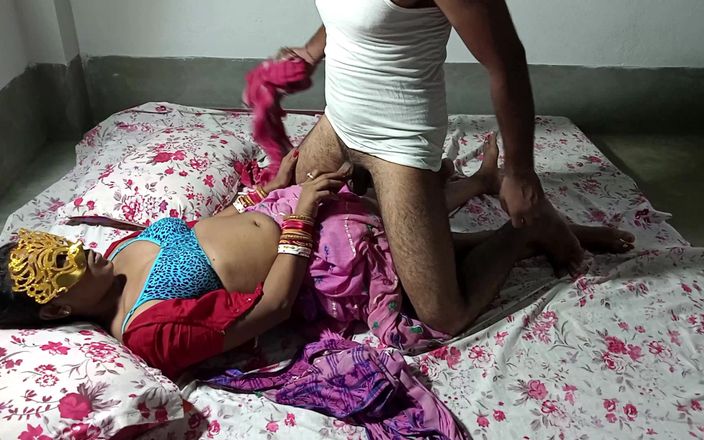 Firee Couple: Raju仆人按摩脚后乱搞年轻的生病的女主人