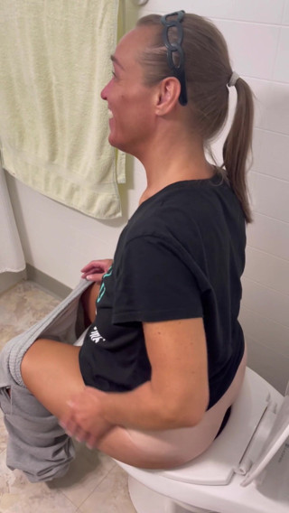 Sweet Marie: Me on the Toilet Trying and Pushing