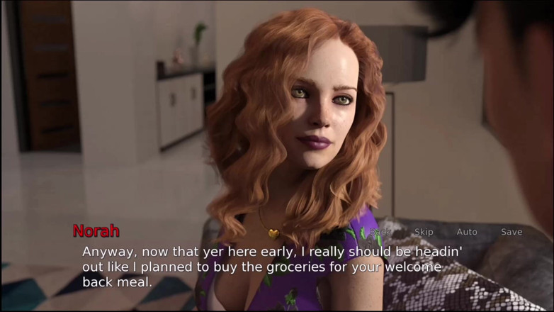 Johannes Gaming: Secret summer #2 I saw Norah's pussy with underwear on