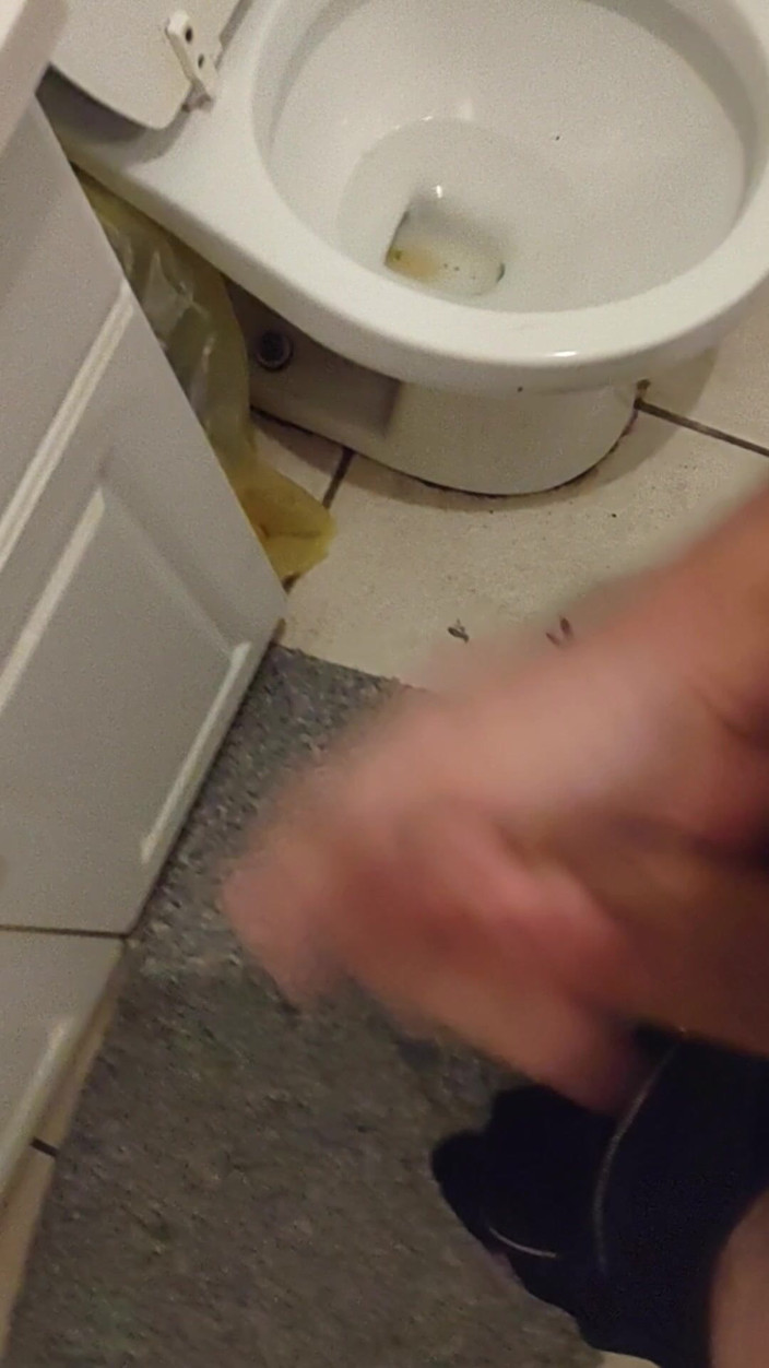 Brandon: 화장실에서 사정