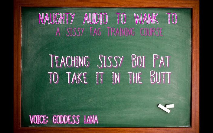 Camp Sissy Boi: 音声のみ - お尻にそれを取るために弱虫ボイパットを教える