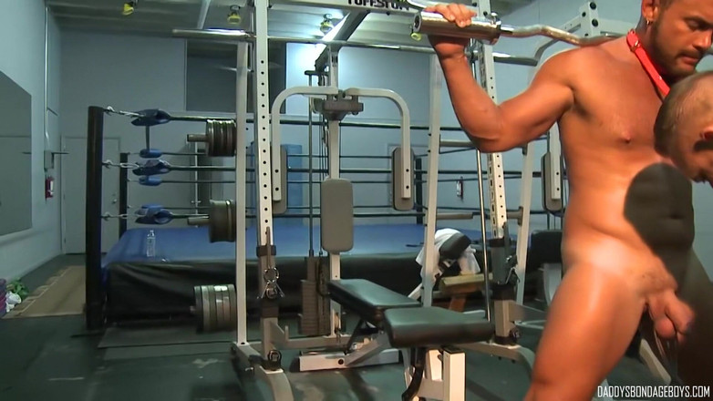 Daddy's Bondage Boys: Entraînement à la gym tourment - partie 8