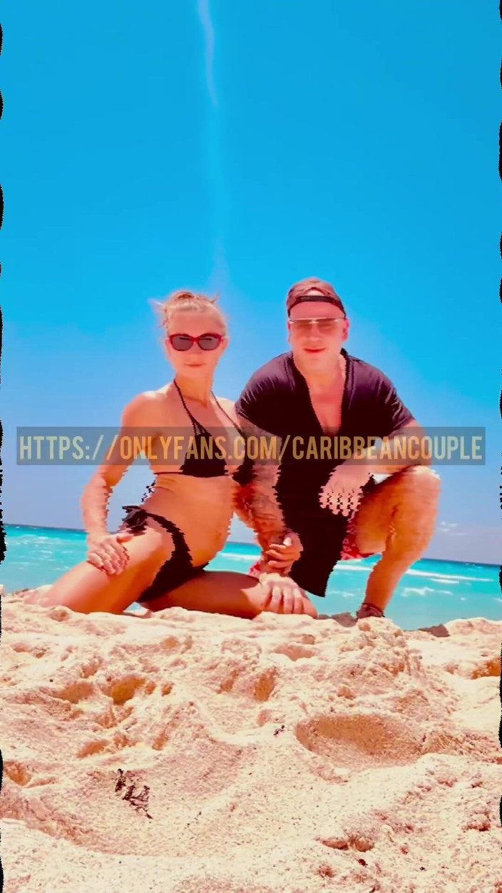 Caribbean Couple: Blondynka wdała się w kłótnię ze swoim chłopakiem w klubie...