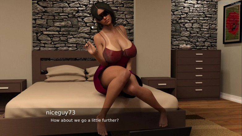 Porny Games: Projekt žhavá manželka - Manželka dělá sexchat s cizími lidmi (6)